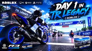 [ ROBLOX ] DAY 1 in TR Legacy‼️This a Drag Drive Simulator KILLER ?! | Motorcycle Racing Games screenshot 2