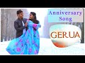 Anniversary special song   gerua song recreation  europe marathi vlog 