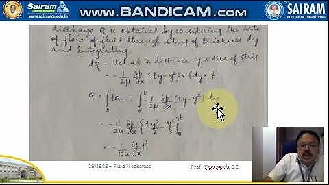 Lecture Video_18ME43_Module 3_Laminar Flow Parallel Plates 2_Yogananda