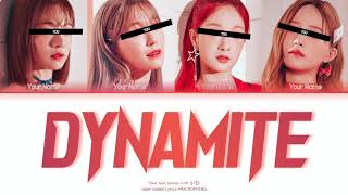 YOUR GIRL GROUP - 'Dynamite' (4 Members Ver.) | BTS (방탄소년단) / Saesong Cover [Color Coded Lyrics/ENG] Resimi