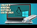 Create a Bootable Windows USB on Linux 2021 Guide