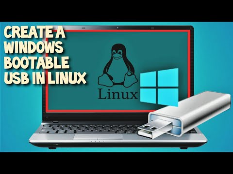 Video: Kā Izveidot Bootable USB Disku Sistēmā Windows
