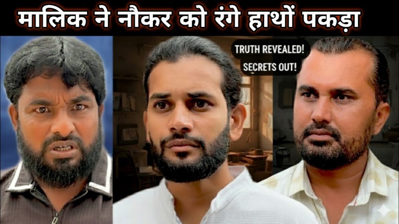 मालिक ने नौकर को रंगे हाथों पकड़ा