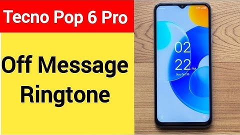 How to turn off message ringtone, Tecno Pop 6 Pro me message sound band kaise karen, message problem