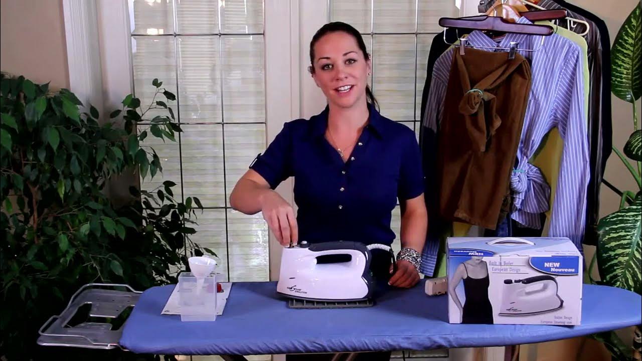 What type of water should I use in my Eurosteam® 6399 Steam Iron YouTube