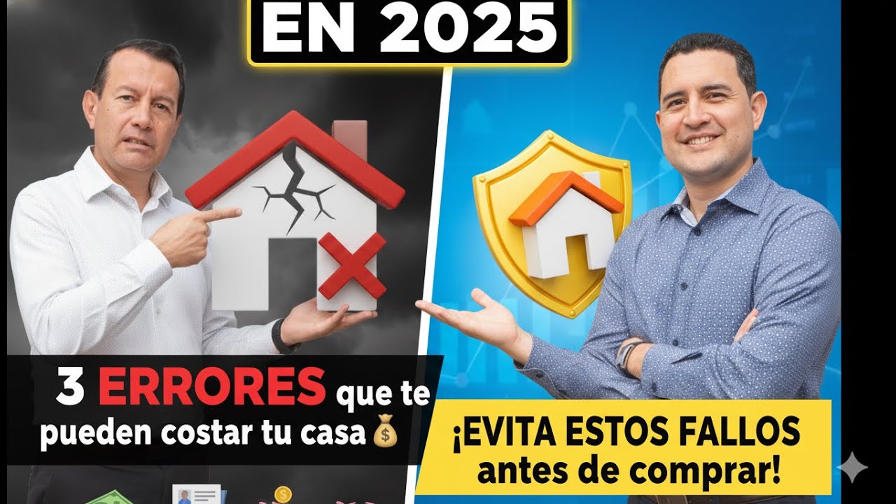 3 errores que te pueden costar tu casa en 2025-2026 🏠💸 | Evita estos ...