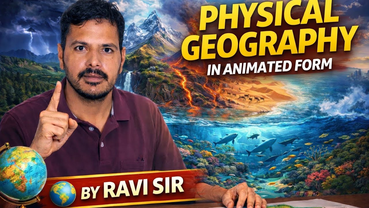 Physics geography class in one  movie || UPSC, HCS,RAS, UKPSC & all state pcs