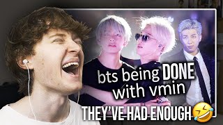 THEY'VE HAD ENOUGH! (BTS is so done with Vmin | Reaction/Review)