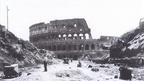 How ancient Rome was excavated in Italy in the 1920s. Unique rare videos and photos.
