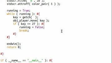 Python [curses] 16 Unicurses vs. Curses