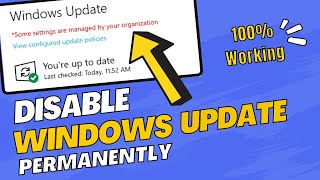 how to disable windows 10 automatic updates permanently 2023 | turn off windows 10 updates