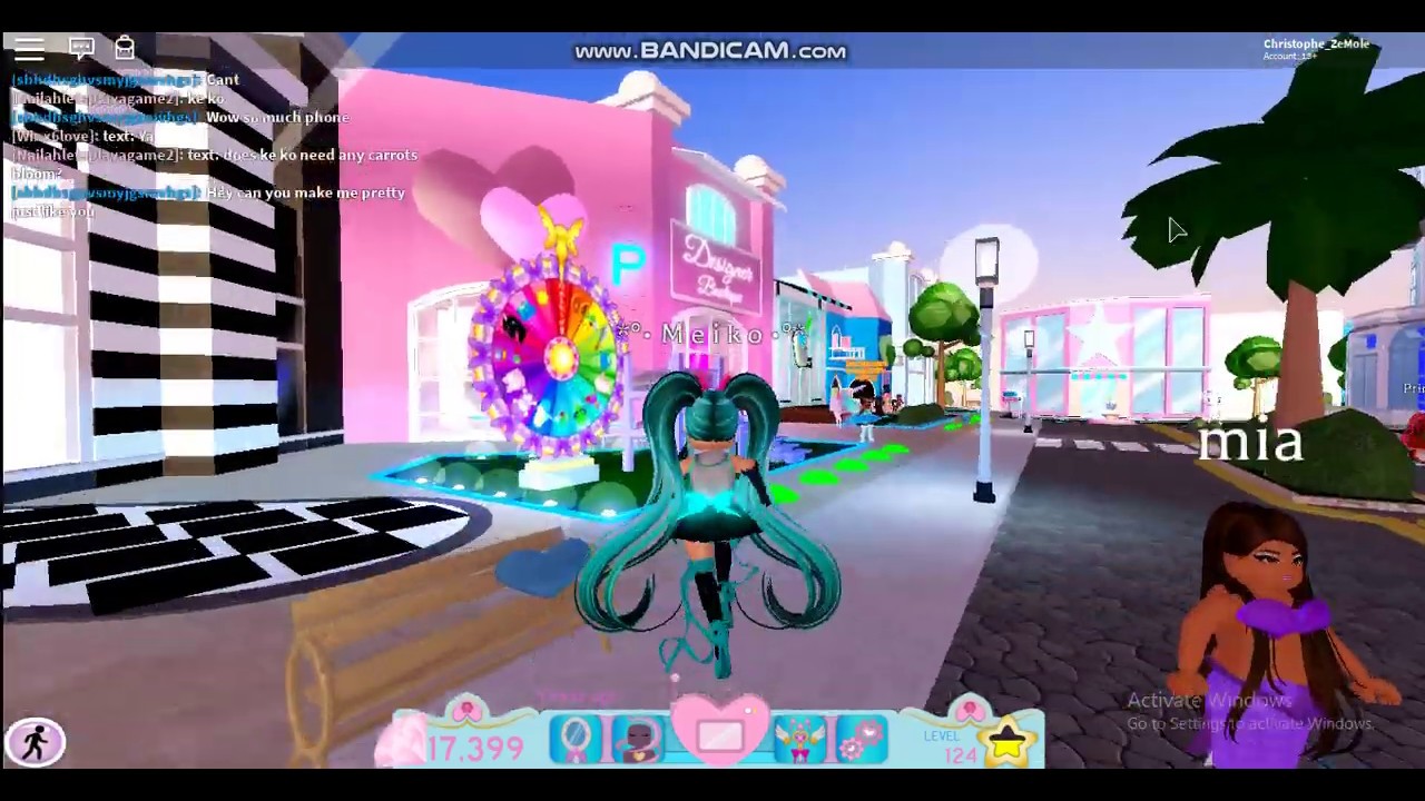 Hatsune Miku On Royale High By Anonymous User - neko hatsune miku roblox