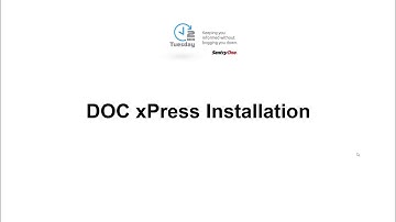 DOC xPress Installation