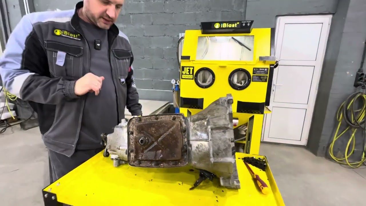 Литая нержавеющая дробь в аквабластинге iblast серии JET.