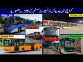 5 mega projects of karachi brt  luxury buses urban transportation system