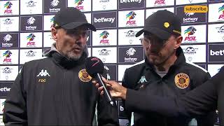 DA CRUZ Post Match Interview | Kruger United vs Kaizer Chiefs Highlights