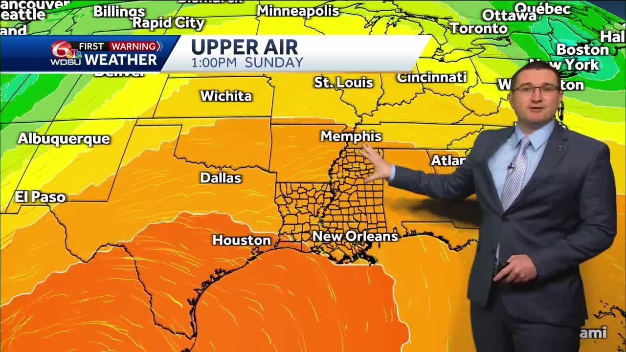 Temperatures warming up with low rain chances - YouTube