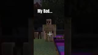 My Bad… NEW Minecraft Hardcore Series out now! #minecraft #gaming #survival #fypシ #fyp #viral #funny