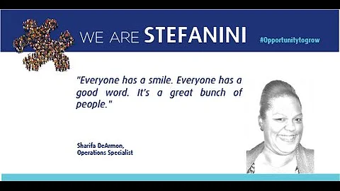 We Are Stefanini-Sharif...  DeArmon