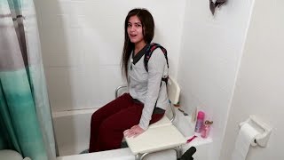 😓 Guilt With Chronic Illness & My New Shower Chair! 🚿  (9/2/17)