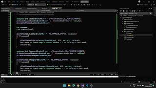 OpenGL rendering Triangle