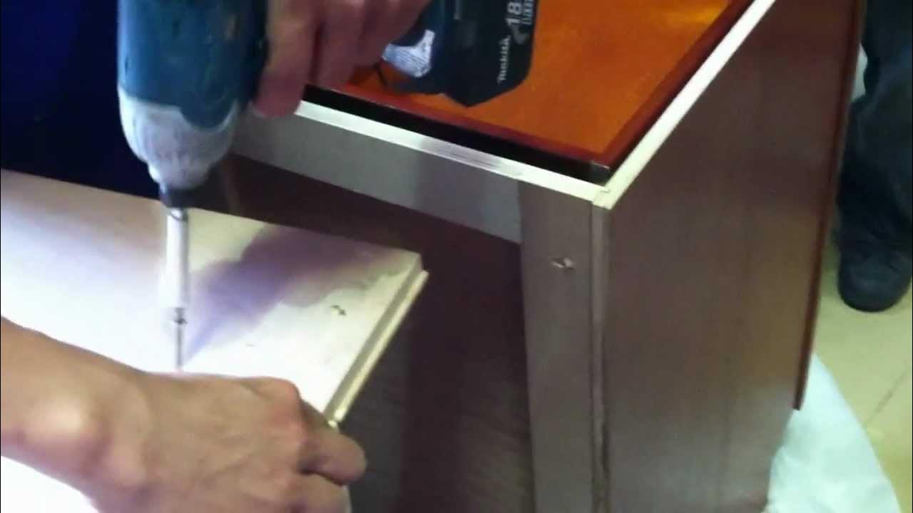 Lazy Susan Assemble Instruction (Golden & Stone) YouTube