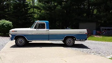 1970 Ford F100 Exhaust - Open Header