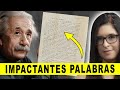 Te sorprender lo que dijo albert einstein en su carta de dios