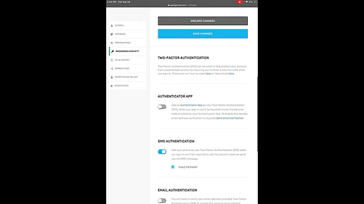 How to get 2FA without email
