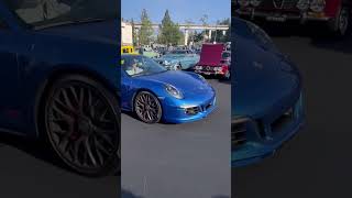 991.1 carrera gts pull up at cars n coffee