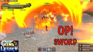 Top 5 swords in Roblox King Legacy