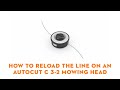 How To Reload The Line On An AutoCut C 3-2 Mowing Head | STIHL GB