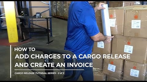 Cargo Release: How to Add Charges in Magaya Software (Part 2 of 3)