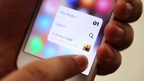 3D Touch on the iPhone 6S: A user