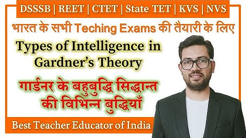 Gardner’s Theory of Multiple Intelligence, Various Types of Intelligences