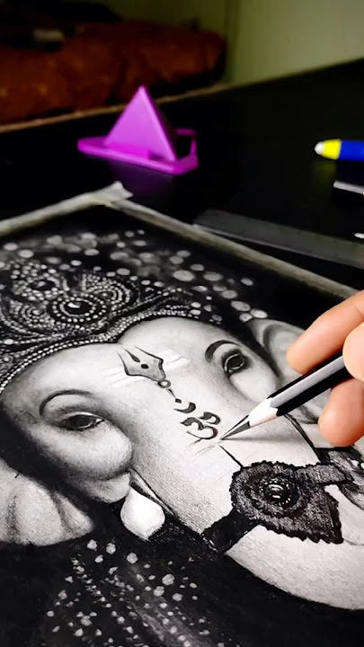 Bappa drawing ✍️ 🌸🌺🥰 #art #ganesh #ganeshchaturthi #shortvideo #viralshorts #shorts