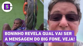 BBB 24: Big Fone vai tocar HOJE! Boninho revela qual vai ser a mensagem! VEJA O VÍDEO!