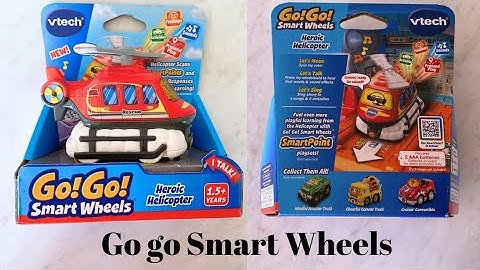 Unboxing Satisfying Vtech Go go Smart Wheels | Toys unboxing ASMR