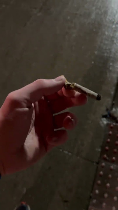 Trying To Smoke A Wet Cigarette #shorts #youtubeshorts