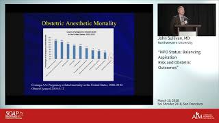 NPO Status: Balancing Aspiration  Risk and Obstetric Outcomes, John Sullivan, M.D., M.B.A.