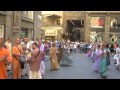 Harinama yatra nitay gauranga italia  firenze june 28