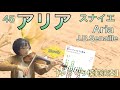 【ゆっくり模範演奏】45アリア(スナイエ)《新しいバイオリン教本２》《篠崎バイオリン教本２》Aria(J.B.Senaille)[slow-tempo]