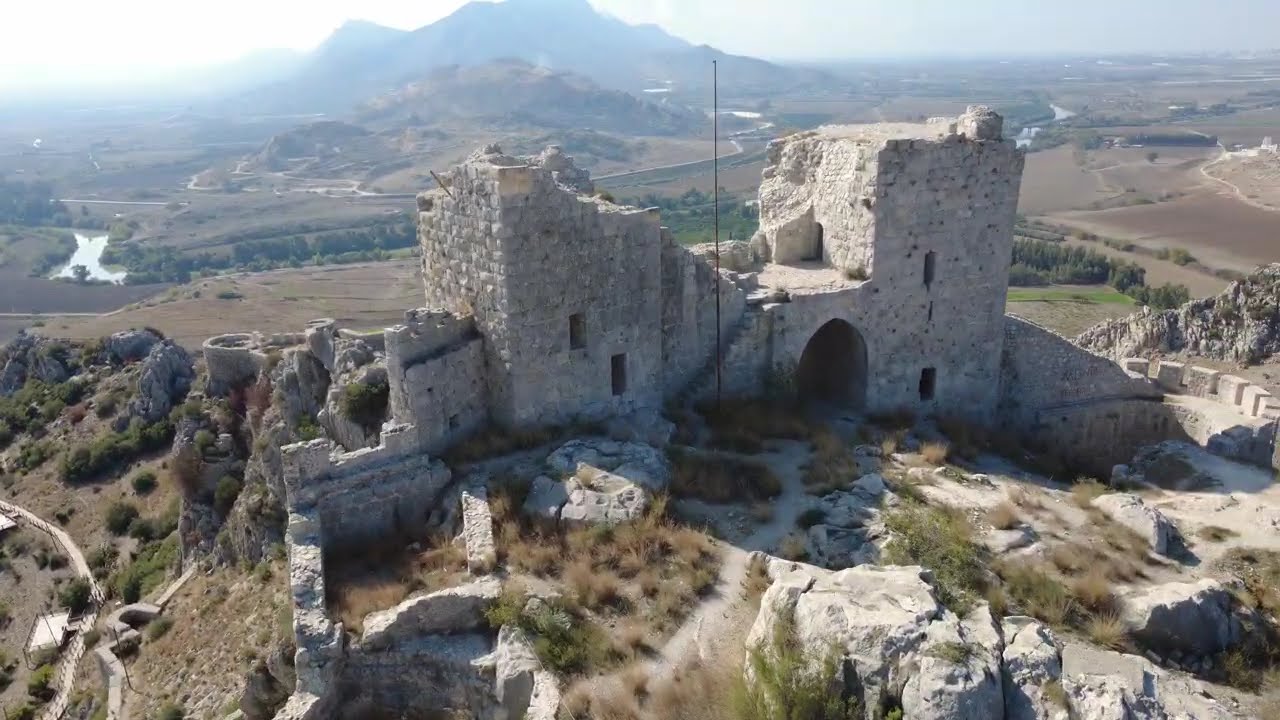 Yılankale (Snake Castle, Govara, Şahmeran Kalesi) — The Serpent’s Fortress | Drone 4K