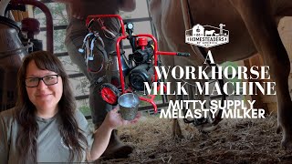 The Melasty Milker from Mitty Supply | A Homestead Milk Machine
