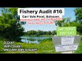 Carr Vale Pond Fishery Audit #16, Ashfield Angling Club saved its life!!
