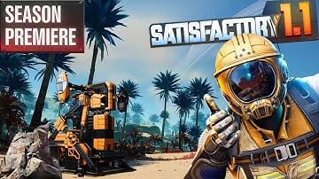 SATISFACTORY: FIRST DAY ON THE JOB! (Season 1, Episode 1)