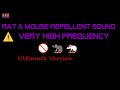 ⚠️(Ultimate Version) 🚫🐀🐁 Rat & Mouse Repellent Sound Very High Frequency (6 Hour)