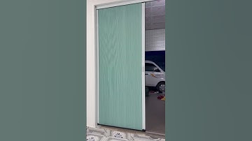 Dự án thi công cửa rèm tổ ong hệ ray xích cánh nối  #home #roomdivider #interiordesign