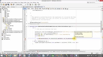 Login Form with database in JAVA Swing