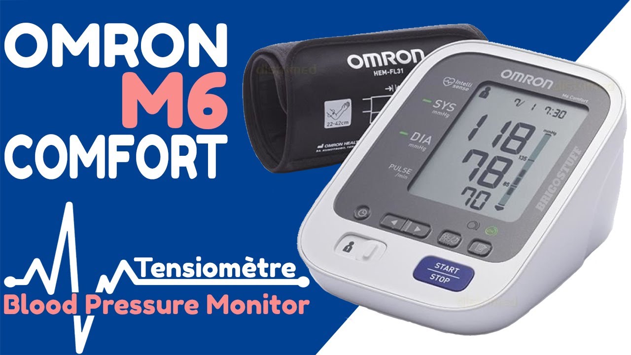 Tensiomètre électronique au bras Omron M6 comfort (Nouvelle version)